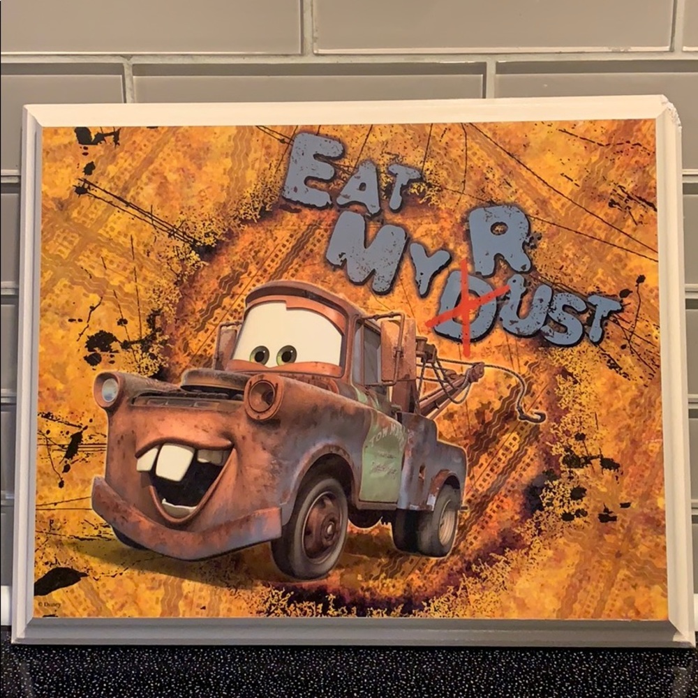 SALE!! Towmater Cars picture wall art.